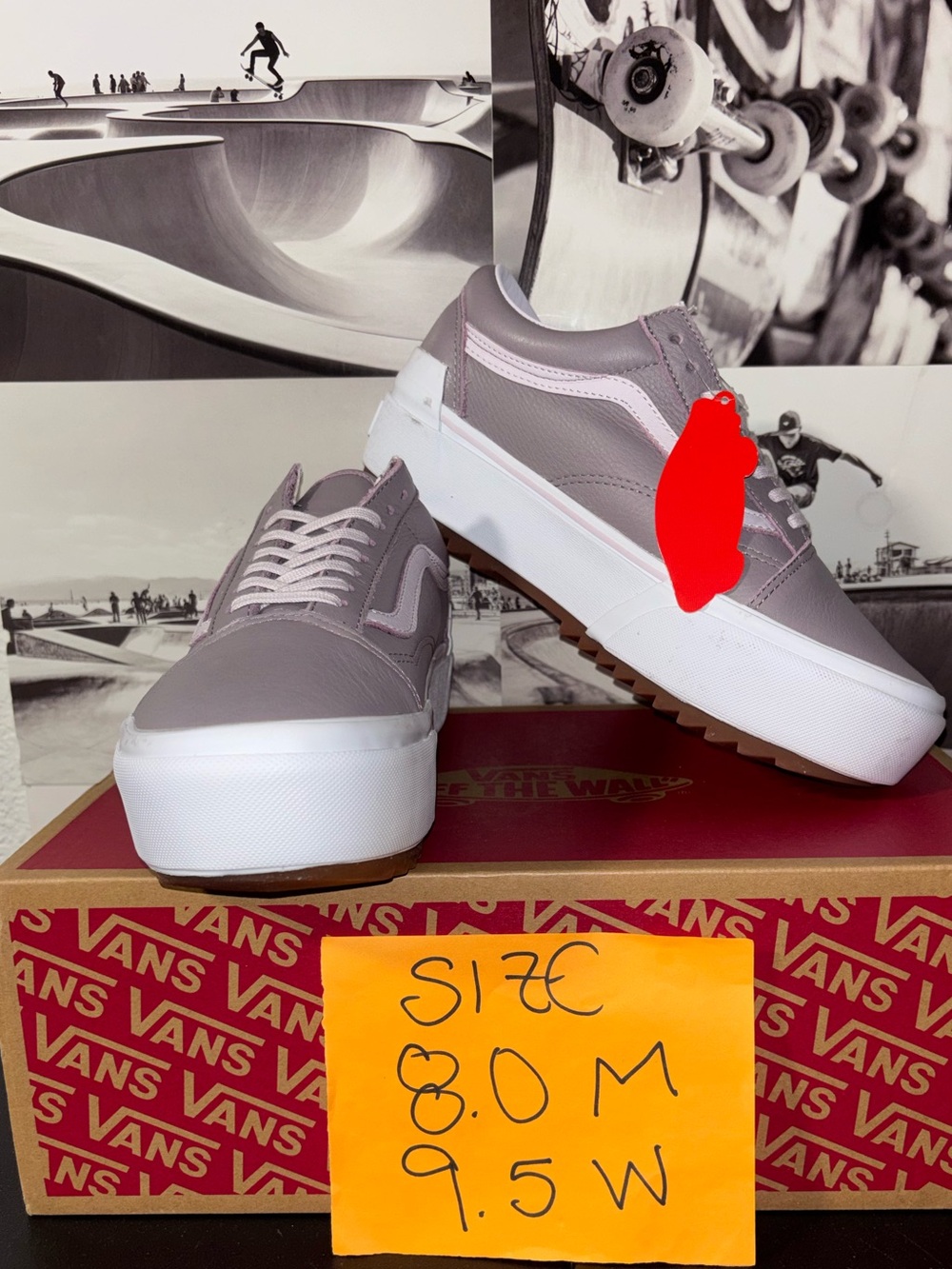 Vans Old Skool Stacked sz 8.0 Men’s 9.5 Women’s
